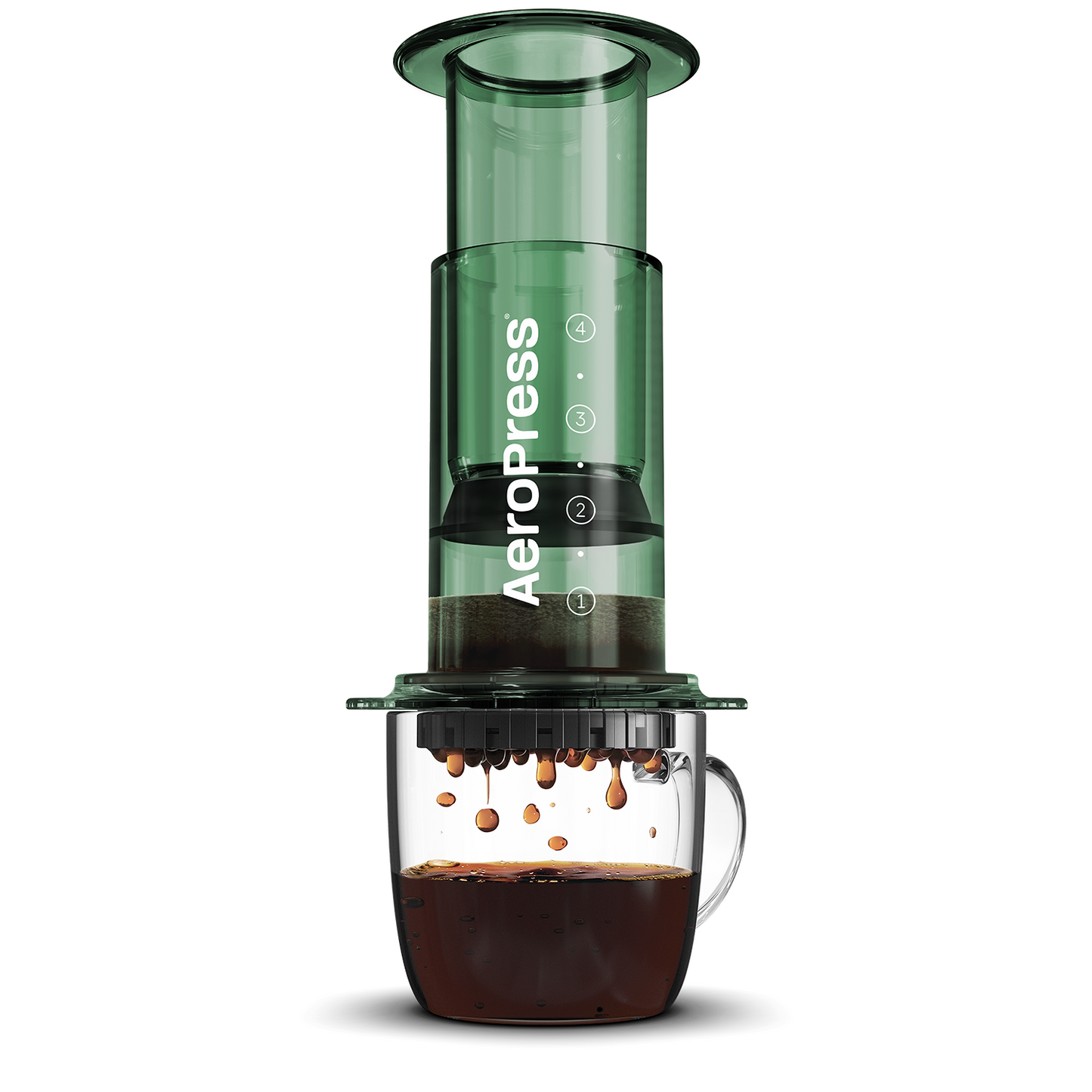 AeroPress Coffee Maker - Clear Colours